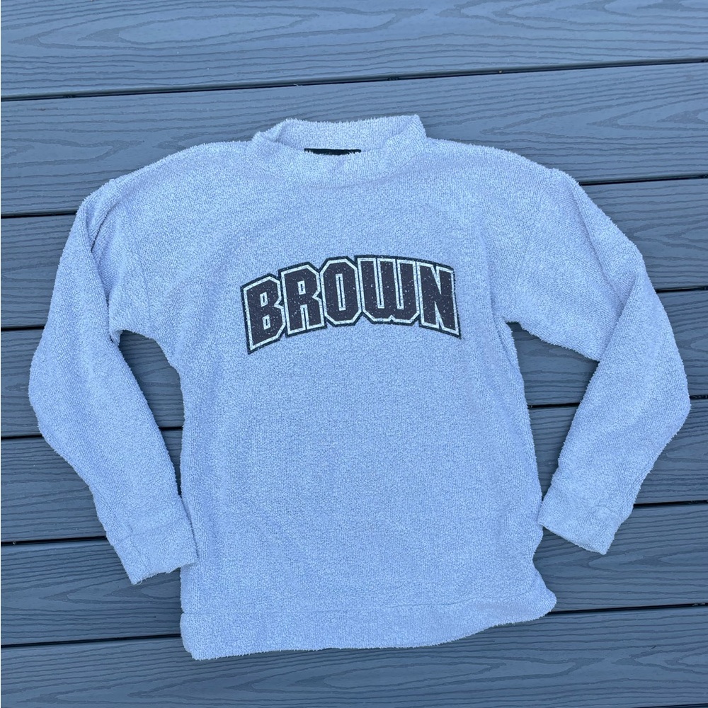 Brown University Woolly Threads sweatshirt